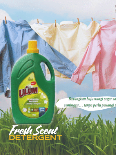 FRESH SCENT LAUNDRY DETERGENT 3KG
