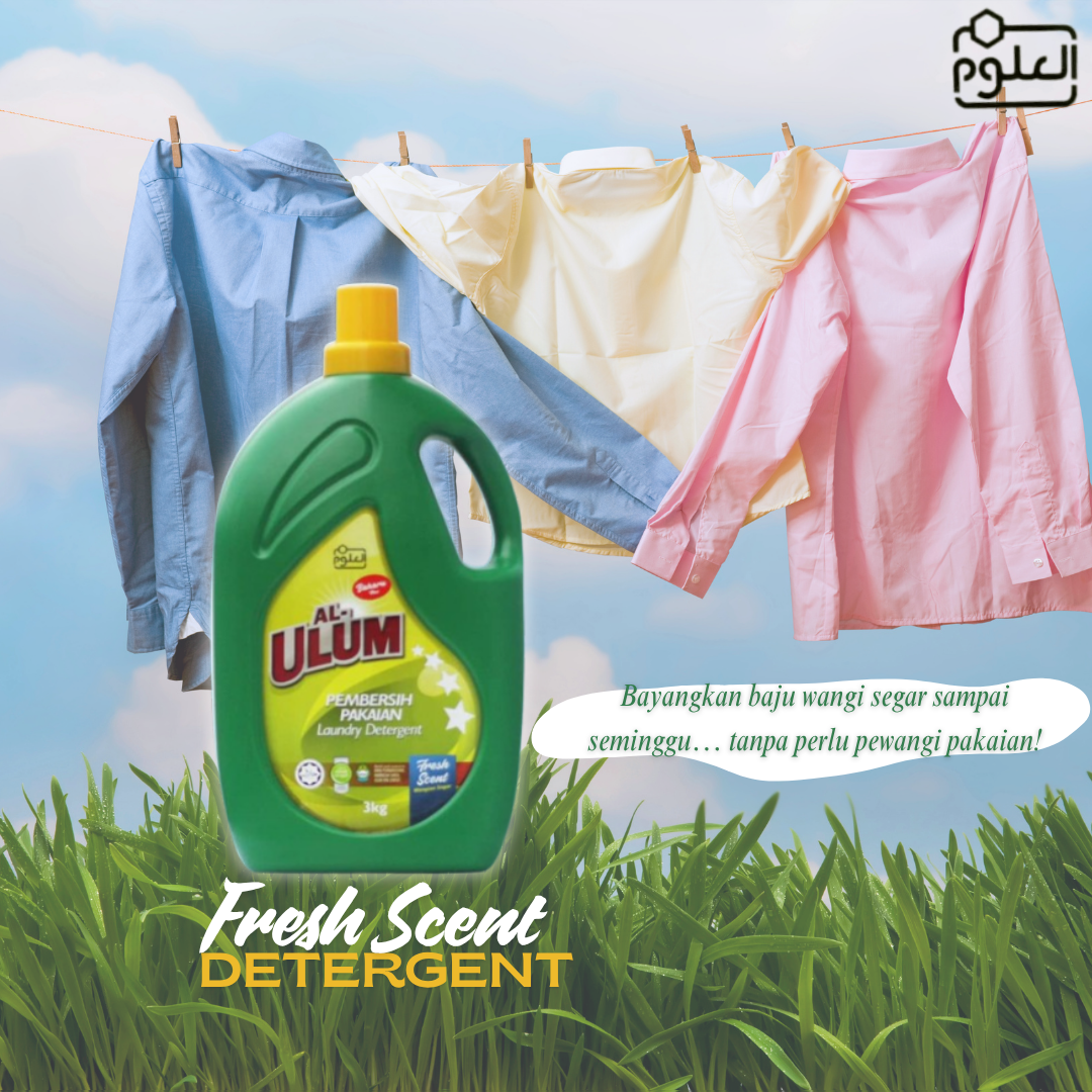 FRESH SCENT LAUNDRY DETERGENT 3KG