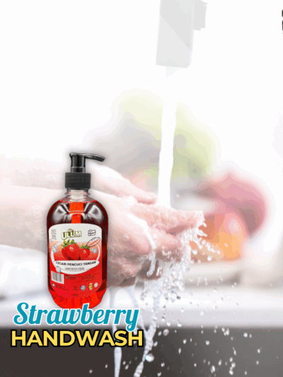 HANDWASH LIQUID STRAWBERRY 500ML