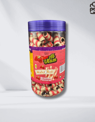 Wafer Roll Strawberry Flavoured 220g